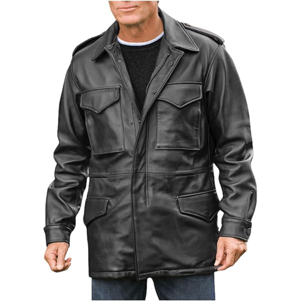 ジャケット・アウター knuthmarf custom leather military jacket custom leather military jacket(unisex)/navy | KNUTH MARF